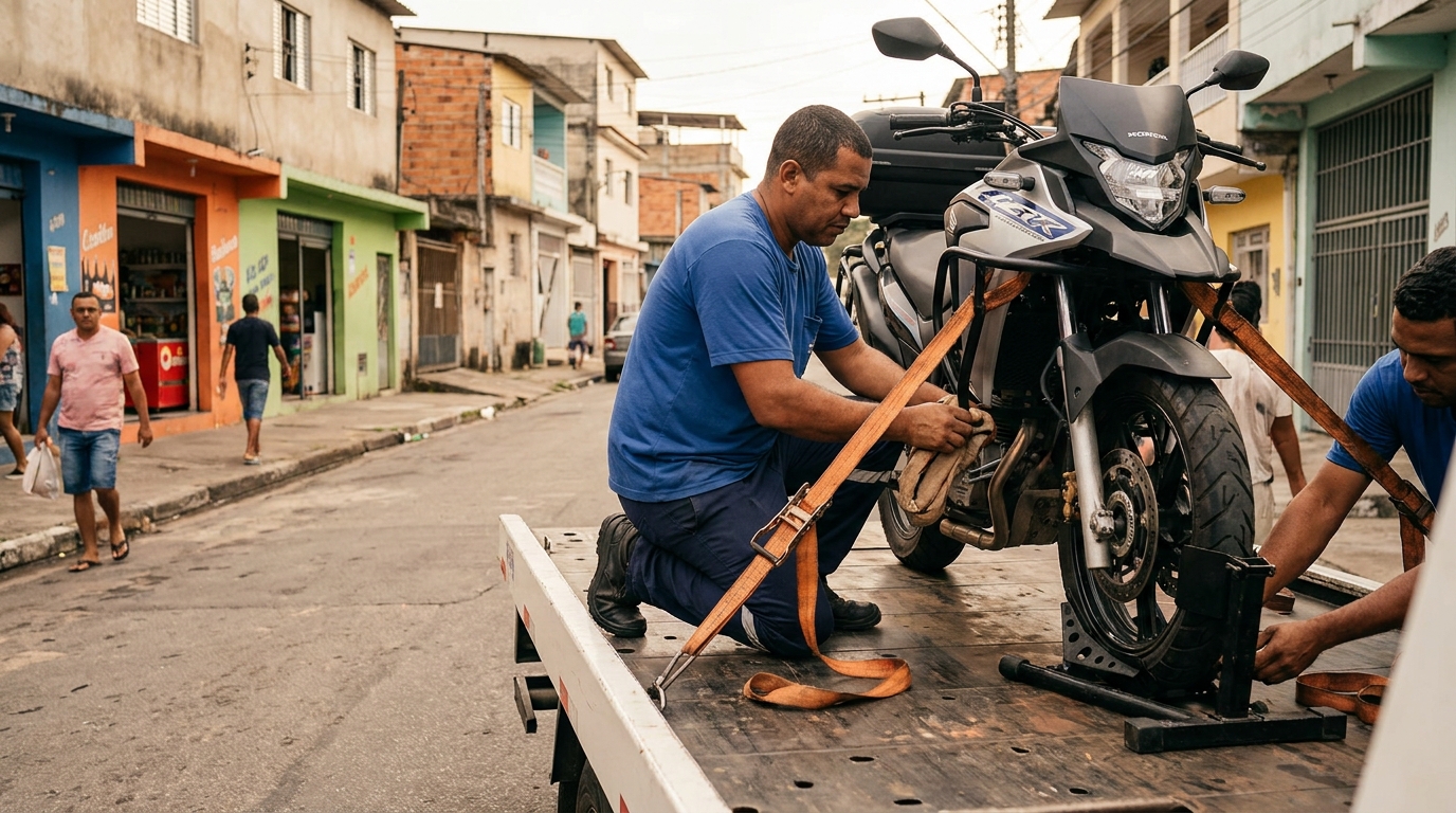 Guincho para Moto em Pelotas‑RS